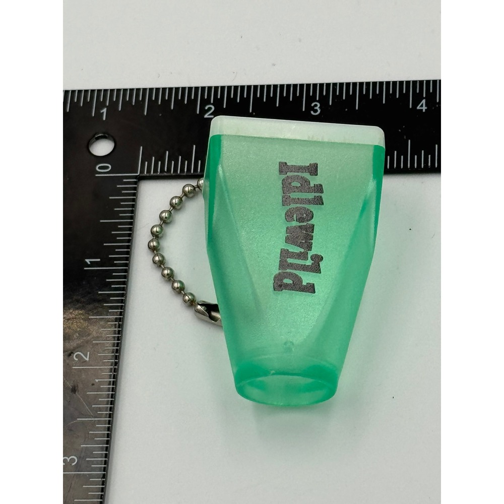 Vintage Idlewild Park Green Viewer Keychain Ligonier PA Amusement Park Souvenir
